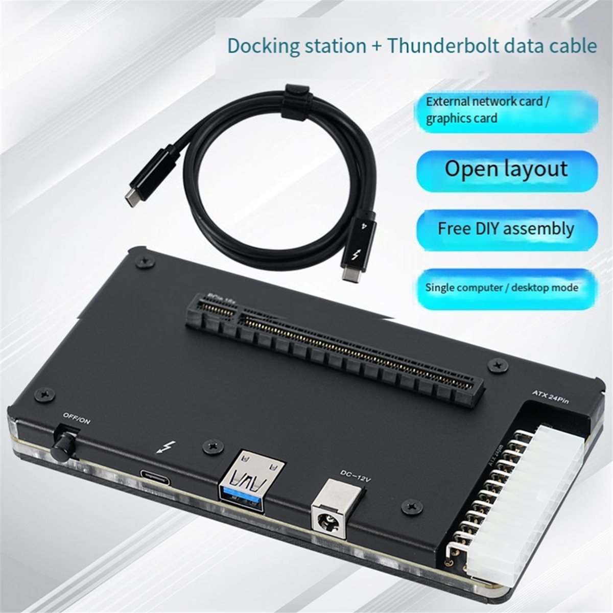 ABIU Professional External GPU - đánh giá và giá Thunderbolt 4 External Gpu Enclosure