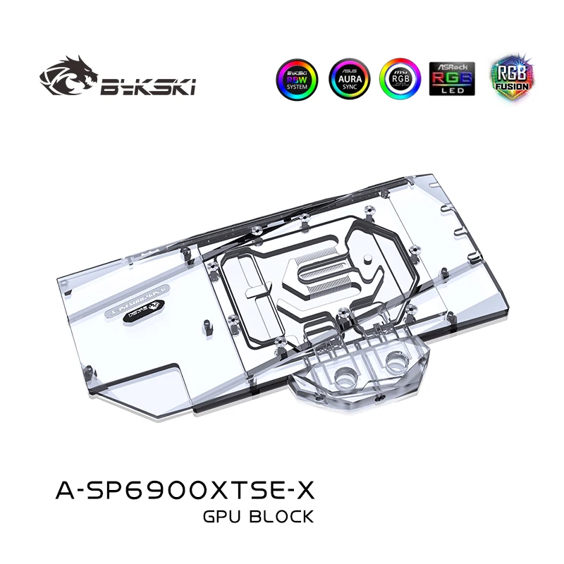 Bykski GPU Water Block for SAP - đánh giá và giá Rx 6900 Xt 16Gb