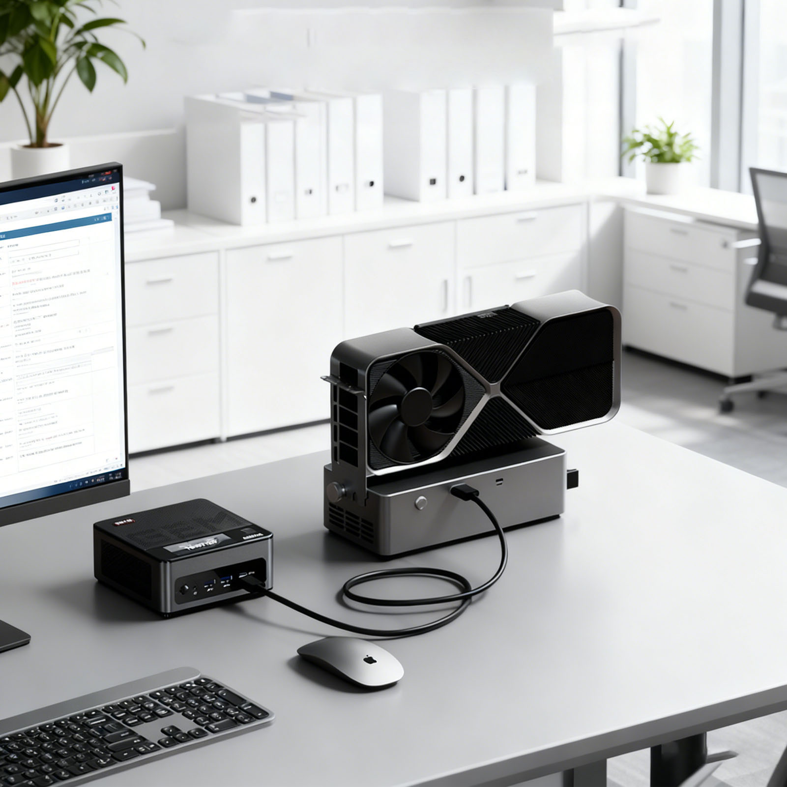 800W PSU PCIe 4.0 X4 External  - đánh giá và giá Oculink Egpu Dock Graphics Card